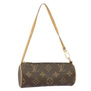 Pre-owned Fabric louis-vuitton-bags Louis Vuitton Vintage , Brown , Da...