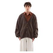 Oversized Wollen Vest Magliano , Brown , Heren