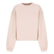 Roze Katoenen Crew Neck Sweatshirt Autry , Pink , Dames