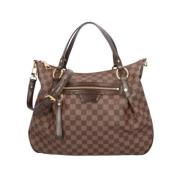 Pre-owned Canvas louis-vuitton-bags Louis Vuitton Vintage , Brown , Da...