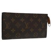 Pre-owned Canvas pouches Louis Vuitton Vintage , Brown , Dames