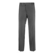 Slim Fit Grijze Chino Broek Briglia , Gray , Heren