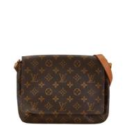 Pre-owned Leather louis-vuitton-bags Louis Vuitton Vintage , Brown , D...