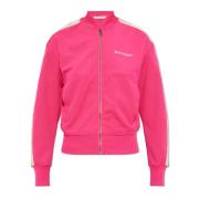 Sweatshirt met geborduurd logo Palm Angels , Pink , Dames