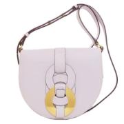 Pre-owned Leather shoulder-bags Chloé Pre-owned , Purple , Dames