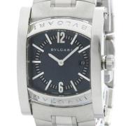 Pre-owned Glass watches Bvlgari Vintage , Gray , Unisex