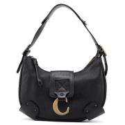 Pre-owned Leather shoulder-bags Chloé Pre-owned , Black , Dames