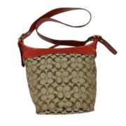 Pre-owned Fabric shoulder-bags Coach Pre-owned , Brown , Dames