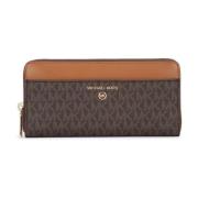 Pocket Continental Portemonnee Michael Kors , Brown , Dames