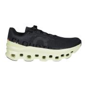 Cloudmonster Lichtgewicht Hardloopschoenen On Running , Black , Heren