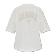 Ruimvallend T-shirt Palm Angels , White , Dames