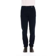 Blauwe Winter Chino Broek Myths , Blue , Heren