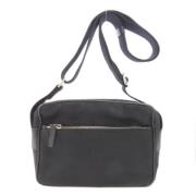 Pre-owned Canvas shoulder-bags Bvlgari Vintage , Black , Dames