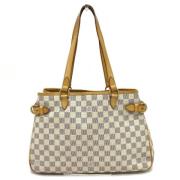 Pre-owned Cotton louis-vuitton-bags Louis Vuitton Vintage , White , Da...