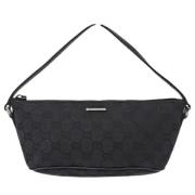 Pre-owned Canvas gucci-bags Gucci Vintage , Black , Dames