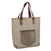 Pre-owned Leather gucci-bags Gucci Vintage , Beige , Dames