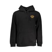 Klassiek Zwart Hoodie Fleece Sweater Vans , Black , Heren