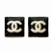 Pre-owned Metal chanel-jewelry Chanel Vintage , Black , Dames