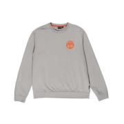 Mannen Onbedekte Sweatshirt Herfst/Winter Collectie Napapijri , Gray ,...