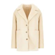 Stijlvolle Jassen Collectie Loulou Studio , Beige , Dames