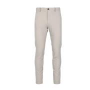 Technische Stof Rechte Pijp Broek RRD , Beige , Heren