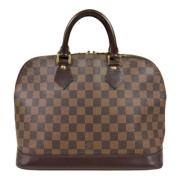 Pre-owned Canvas louis-vuitton-bags Louis Vuitton Vintage , Brown , Da...