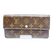 Pre-owned Canvas wallets Louis Vuitton Vintage , Brown , Dames