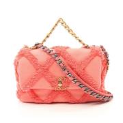 Pre-owned Canvas chanel-bags Chanel Vintage , Pink , Dames