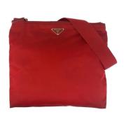 Pre-owned Canvas crossbody-bags Prada Vintage , Red , Dames