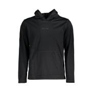 Zwarte hoodie met logoprint Calvin Klein , Black , Heren