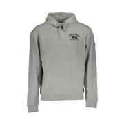 Grijze Katoenen Hoodie voor Mannen North Sails , Gray , Heren