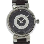 Pre-owned Stainless Steel watches Louis Vuitton Vintage , Black , Dame...