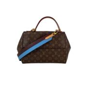 Pre-owned Canvas handbags Louis Vuitton Vintage , Brown , Dames