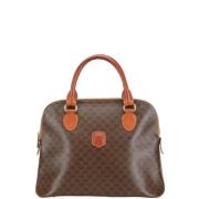 Pre-owned Leather handbags Celine Vintage , Brown , Dames