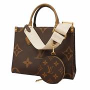 Pre-owned Fabric louis-vuitton-bags Louis Vuitton Vintage , Brown , Da...