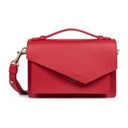 Elegante Flap Handtas met Sluiting - Zoé 480-011 Rood Lancaster , Red ...