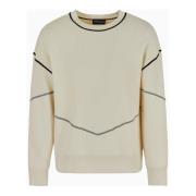 Vanilla Pullover Sweatshirt Stijlvol Comfortabel Modern Emporio Armani...