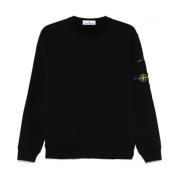 Zwarte Herentruien Stone Island , Black , Heren