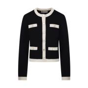 Zwart Frans Roomvest Kendra Stijl Tory Burch , Black , Dames