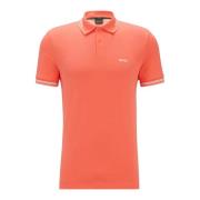 Korte Mouw Polo Shirt Hugo Boss , Red , Heren