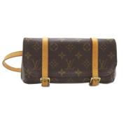 Pre-owned Canvas louis-vuitton-bags Louis Vuitton Vintage , Brown , Da...