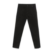 Zwarte Verborgen Rits Broek Calvin Klein , Black , Heren