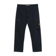 Blauwe Stijlvolle Herenbroek Stone Island , Blue , Heren