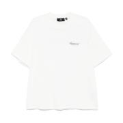 Witte Katoenen T-shirt en Polo Represent , White , Heren