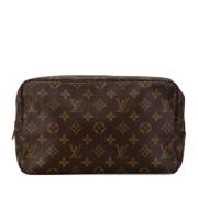 Pre-owned Canvas wallets Louis Vuitton Vintage , Brown , Dames