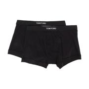 Zwarte ondergoed met elastische logotailleband Tom Ford , Black , Here...