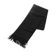 Pre-owned Wool scarves Gucci Vintage , Black , Dames