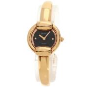 Pre-owned Glass watches Gucci Vintage , Black , Dames