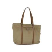 Pre-owned Nylon prada-bags Prada Vintage , Beige , Dames