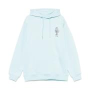 Lichtblauwe Hoodie Drole de Monsieur , Blue , Heren